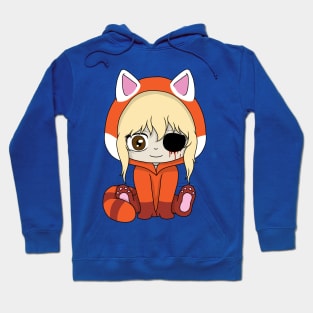 creepypasta red panda (suicide sadie) Hoodie